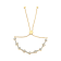 14K Yellow Gold Plated Sterling Silver Diamond Accent 6" to 9"
Adjustable Bolo Bracelet (I-J, I2-I3)
