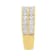 10K Yellow Gold Two-Row Diamond Band Ring (1.0ctw, J-K Color, I1-I2 Clarity)
