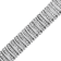 Sterling Silver 8.50ctw Diamond 7 Row Chevron "S" Curved Link
Tennis Bracelet