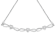 Sterling Silver Diamond Accent Heart and Infinity 4”-10” Adjustable Bolo
Bracelet (I-J, I3)
