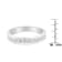 18K White Gold IGI Certified 1/2ctw Diamond Channel Set Eternity
Band(H-I Color, I1-I2 Clarity)