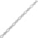 Sterling Silver 1 1/2 Cttw Diamond Studded Circle and Kite-Shaped
Vintage-Style Link Bracelet