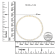 10K Yellow Gold Over Sterling Silver 4ctw Diamond Circle Hoop Necklace
(J-K Color, I1-I2 Clarity)