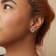 10K White Gold 7/8 Cttw Diamond Princess Composite and Halo Stud
Earrings (I-J Color, I1-I2 Clarity)