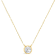 14K Yellow Gold Over Sterling Silver 1/3ctw Round Diamond 18"
Necklace (J-K Color, I1-I2 Clarity)