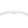 Sterling Silver .25ctw Diamond-Accented Heart and Ribbon Charm 7"
Link Chain Bracelet