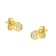 10K Yellow Gold 0.15ctw Round Brilliant-Cut Near Colorless Diamond
Bezel-Set Stud Earrings