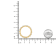 14K Yellow Gold 3.00ctw Round Cut Diamond Eternity Band (J-K Color,
VS1-VS2 Clarity)