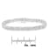 Sterling Silver 2 1/6 ct TDW Diamond Tennis Bracelet