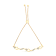 14K Yellow Gold Plated Sterling Silver Diamond Accent 6" to 9"
Adjustable Bolo Bracelet (I-J, I2-I3)