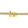 14K Yellow Gold 4.0ctw Round Diamond Prong Set Classic Tennis Bracelet