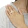 10K Yellow Gold Diamond Bypass Cluster Ring (1 Cttw, I-J Color, I2-I3 Clarity)