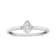 Sterling Silver 1/20ctw Miracle Set Diamond Ring (J-K Color, I1-I2 Clarity)