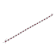 3.5 mm Lab Created Red Ruby and 1/6 ctw Diamond Rhodium Over Sterling
Silver Tennis Bracelet