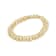 10K Yellow Gold 5.0ctw Diamond Double Row S-Link Cuban Bracelet (J-K
Color, I2-I3 Clarity) 7" Inches
