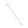 14K White Gold 1 1/2 Cttw Round Diamond Set Link Bracelet (I-J Color,
I1-I2 Clarity) - 7"
