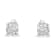 Sterling Silver 1/2ctw Near Colorless Round Brilliant-Cut Diamond
Miracle-Set Stud Earrings