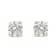 14K Yellow Gold 1.0 Cttw Round Lab Grown White Diamond 4-Prong Classic
Solitaire Stud Earrings