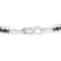 Black Rhodium over Sterling Silver 1.0ctw Rose Cut Blue Diamond
Double-Link 7" Tennis Bracelet