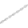 Sterling Silver .50ctw Diamond Link Bracelet