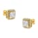 10K Yellow Gold Diamond Stud Earrings 1/2ctw