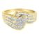 14K Yellow Gold Diamond Cocktail Bypass Ring (1 1/2ctw, H-I Color,
SI2-I1 Clarity)