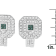 14K White Gold 1ctw Round and Princess-cut Treated Blue Diamond Earrings
