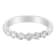 14K White Gold 1/2ctw Diamond 5-Stone Band Ring (H-I Clarity, SI2-I1 Color)