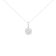 14K White Gold 2.0ctw Round Diamond 7 Stone Flower 18" Pendant
w\chain(H-I Color, SI2-I1 Clarity)