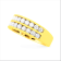 10K Yellow Gold Two-Row Diamond Band Ring (1.0ctw, J-K Color, I1-I2 Clarity)
