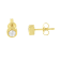 10K Yellow Gold 0.30ctw Round Brilliant-Cut Near Colorless Diamond
Bezel-Set Stud Earrings