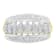 10K Two-Tone Gold Diamond Cluster Band (1 cttw, I-J Color, I1-I2 Clarity)