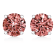 1.00ctw Lab Created Brilliant Cut Pink Diamond Solitaire 10K White Gold
Stud Earrings