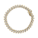 0.50ctw Round White Diamond 10K Yellow Gold Over Sterling Silver Tennis Bracelet