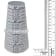 Sterling Silver 3.00 Cttw Diamond Chevron Link Bracelet (I2-I3 Clarity,
I-J Color) - Size 7"
