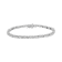 Sterling Silver 1 cttw Miracle-Set Diamond Tennis Bracelet (I-J, I3) - 7.25"
