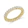 14K Yellow Gold 2.00ctw Shared Prong Set Princess Cut Diamond Eternity
Band Ring
