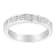 18K White Gold IGI Certified 1.0ctw Diamond Channel-Set Half-Eternity
Band(E-F Color, I1-I2 Clarity)
