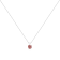 14K White Gold 1/2ctw Lab Grown Pink Diamond Solitaire Pendant
w\chain(VVS2-VS1 Clarity) - 18"