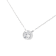 Sterling Silver 1/2 Cttw Diamond Bezel 18" Pendant Necklace (I-J
Color, I2-I3 Clarity)