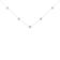 Sterling Silver Diamond Station Necklace (1/2 cttw, I-J Color, I1-I2 Clarity)