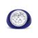 18K White Gold 14mm White Quartz and 1/5 Cttw Diamond Halo with Blue
Enamel Dome Ring