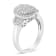 10K White Gold 1.0ctw Diamond Vintage-Inspired Art Deco Ring (G-H Color,
SI1-SI2 Clarity)