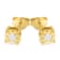 0.20ctw Round Near Colorless Diamond 10K Yellow Gold Over Sterling
Silver Stud Earrings