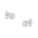 0.20ctw Round Brilliant-Cut Near Colorless Diamond Bezel-Set Stud 10K
White Gold Earrings