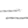 Sterling Silver 1.00 Cttw Round Diamond X-Link Bracelet (I-J Color,
I2-I3 Clarity) - Size 7"