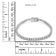 14K White Gold 3.0Ctw Miracle Set Lab Grown Diamond Illusion 7"
Bracelet(F-G Color, VS2-SI1 Clarity)