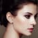 10K Yellow Gold 1.0ctw Round Diamond Spiral Multi Row Channel Set Hoop Earrings