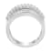 14K White Gold Round and Baguette Diamond Ring (1 1/2 Cttw, F-G Color,
SI1-SI2 Clarity)