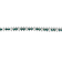 14K White Gold 3.70ctw Round-Cut White and Blue Diamond Fashion Bracelet